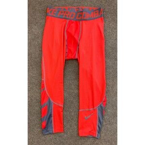 Nike Pro Pants Mens M Combat Performance Activewear Compression Training Workout